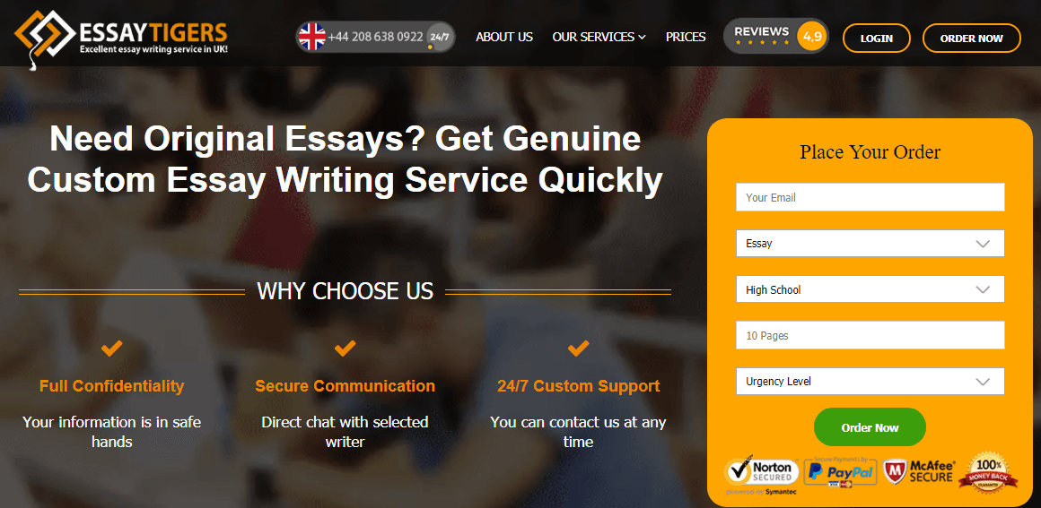Academic writing service uk