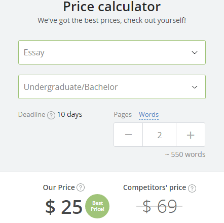 studybay.com price