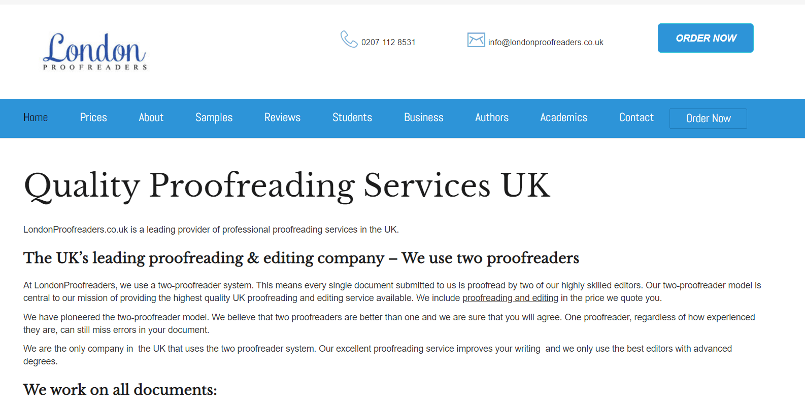 londonproofreaders.co.uk