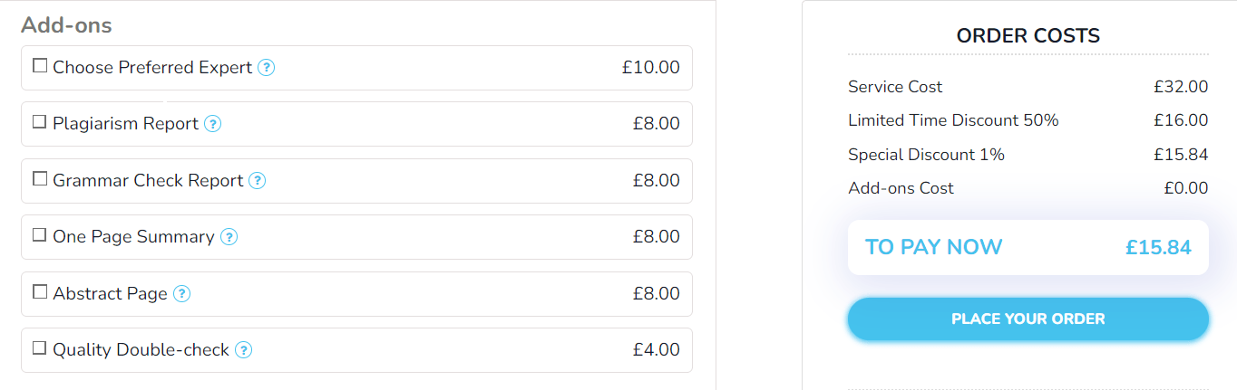 studenthelpers.co.uk price
