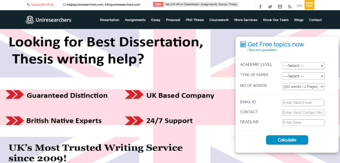 uniresearchers.co.uk